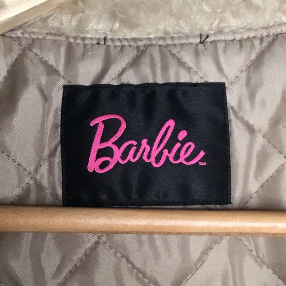 Barbie Women’s Coat Faux Fur Collar Cuff - Picture 9 of 10